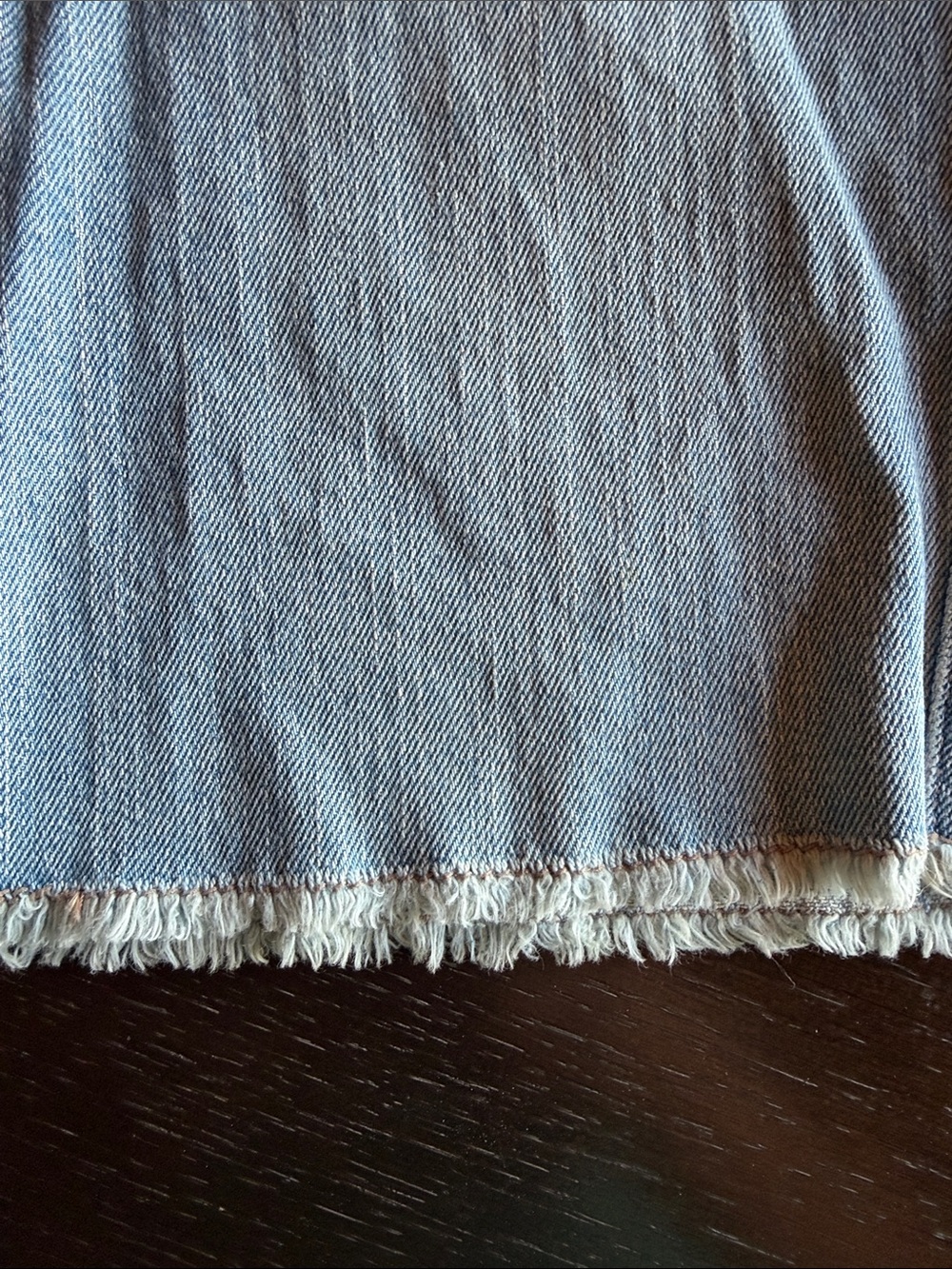 RARE Levi’s 515 shorts frayed cut offs colorful back pockets trim womens size 12 - Picture 12 of 12